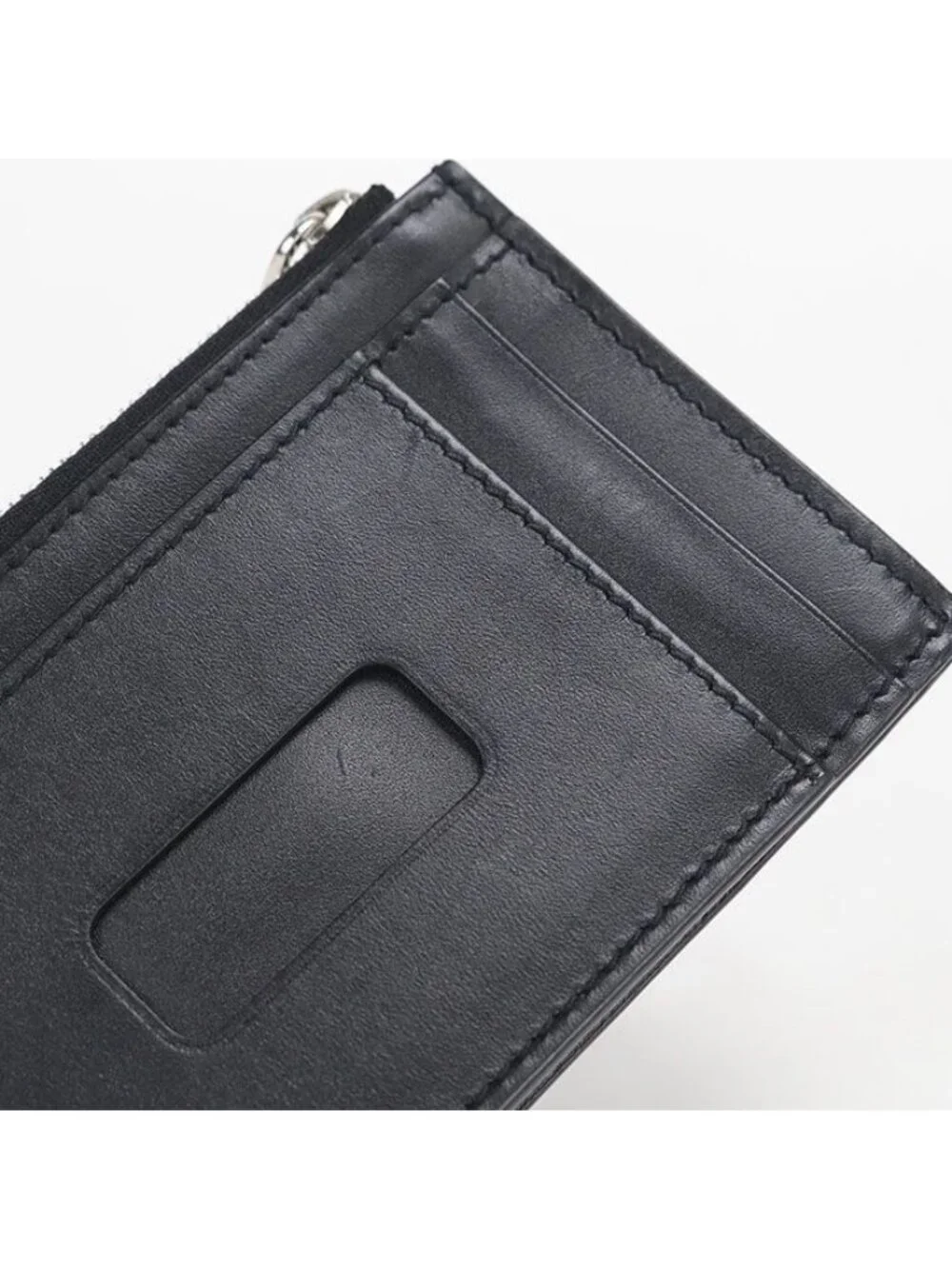 Gucci Fragment Case Guccissima Card Leather